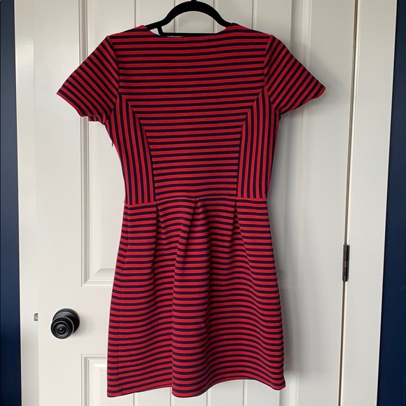 J Crew Factory Striped Dress - Picture 3 of 3